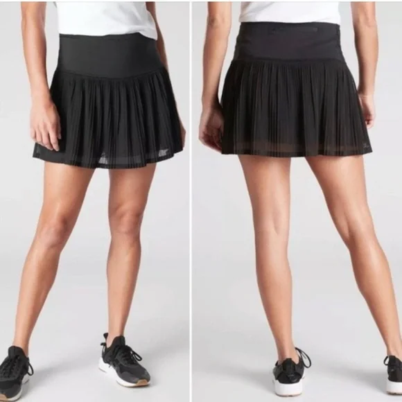 EUC Athleta A-Game Mini Skort 13.5” in Black - Picture 1 of 5